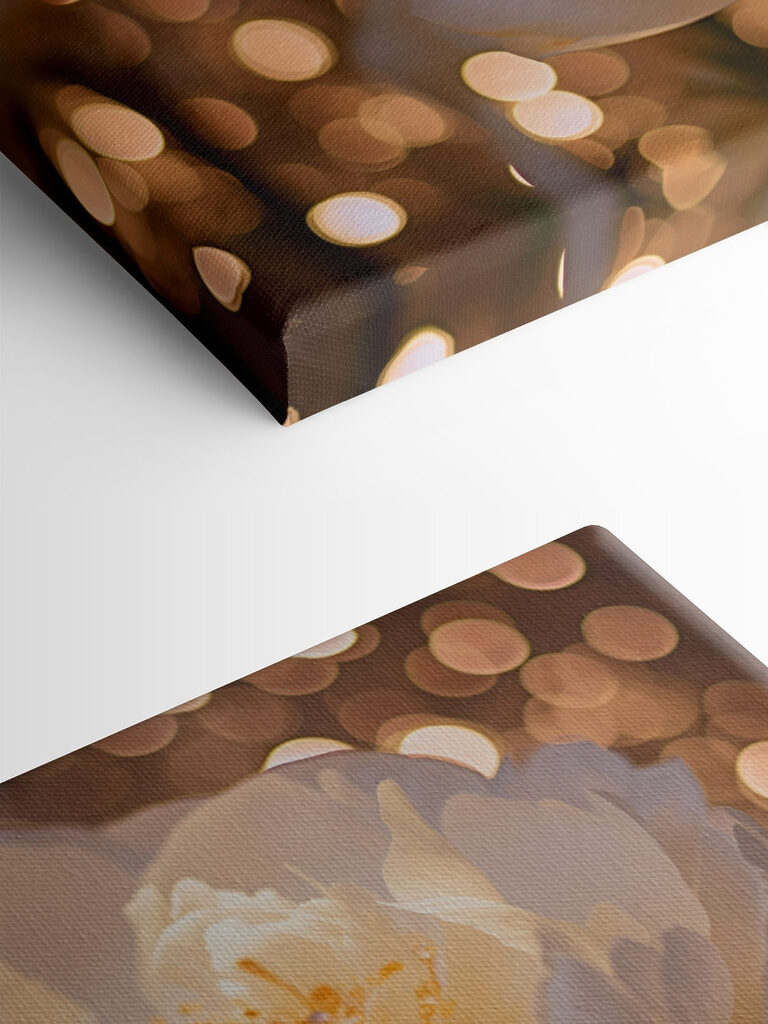 Delicate petals in soft hues