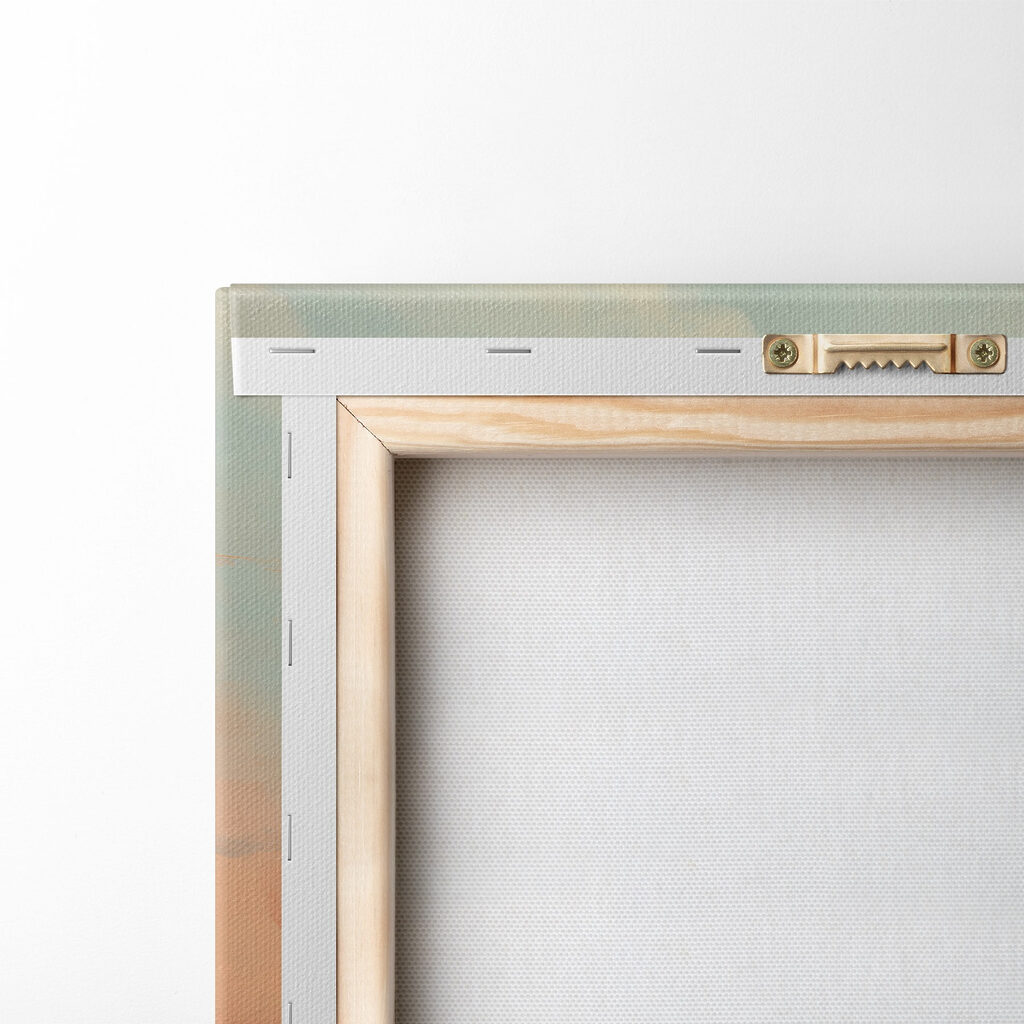 Painting of clouds in the sky Painting of clouds in the sky