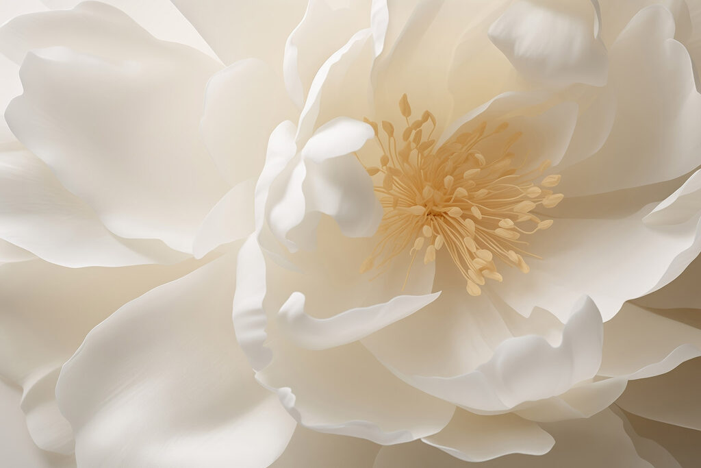 Delicate petals in soft hues