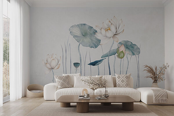 Fototapety Maľovanie kvetov a listov vo vode (Katalógové číslo: w03701) Fototapety Fototapety Maľovanie kvetov a listov vo vode (Katalógové číslo: w03701)