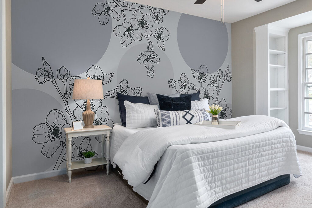 Delicate blossoms on a soft backdrop Delicate blossoms on a soft backdrop