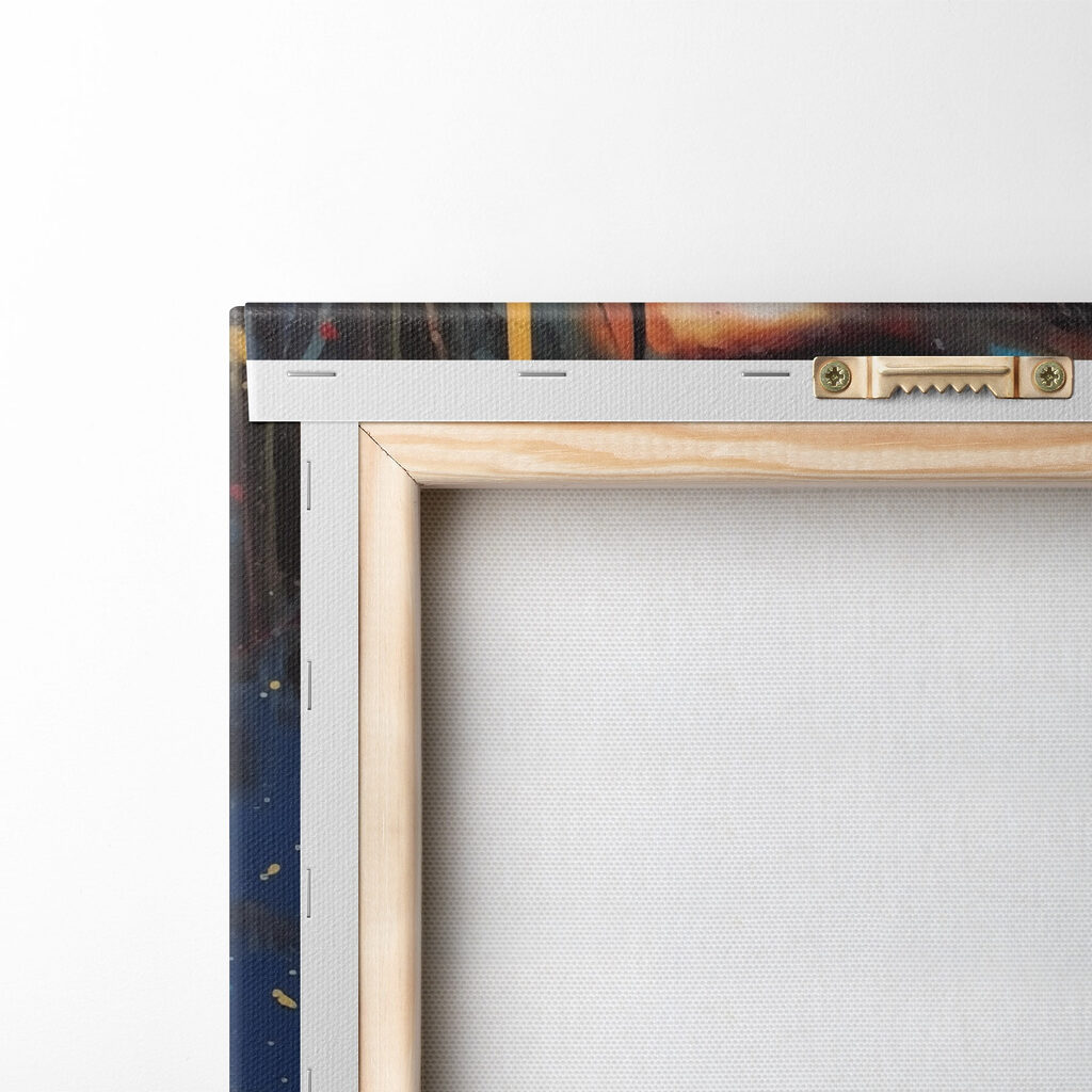 Painting of a woman's face Painting of a woman's face