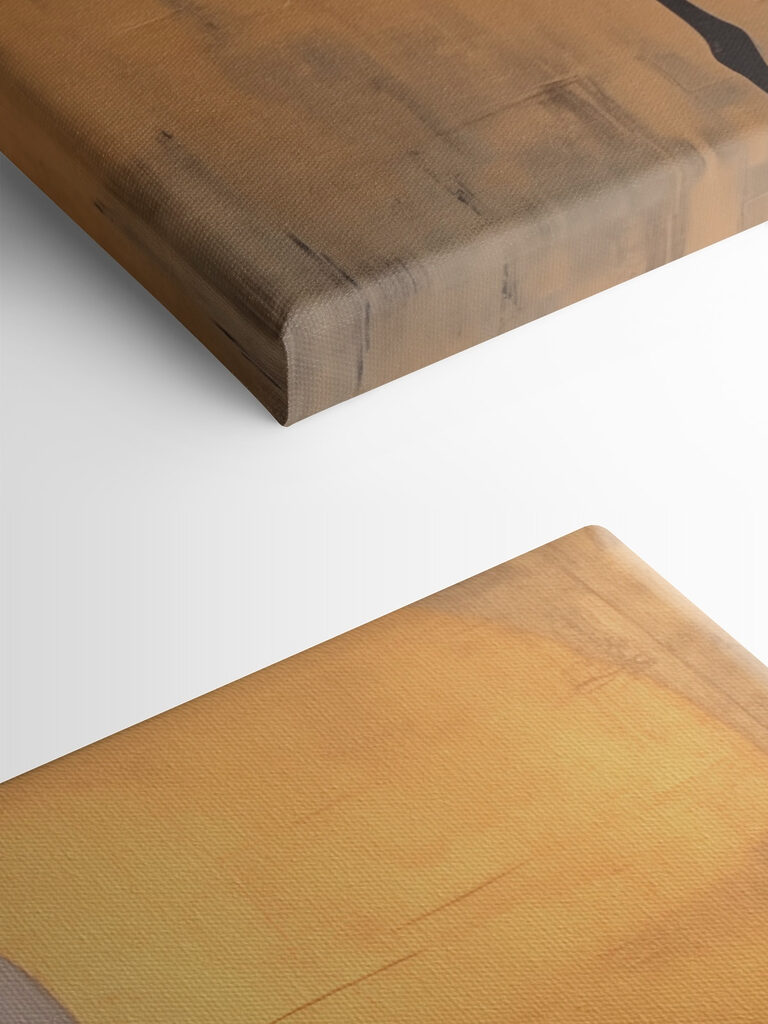 Painting of a crane Painting of a crane