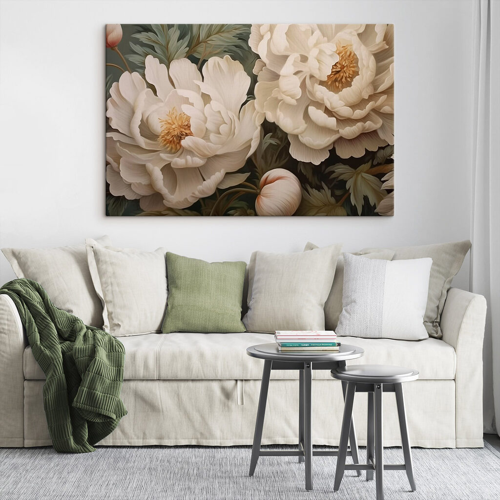 Elegant blooms in soft tones