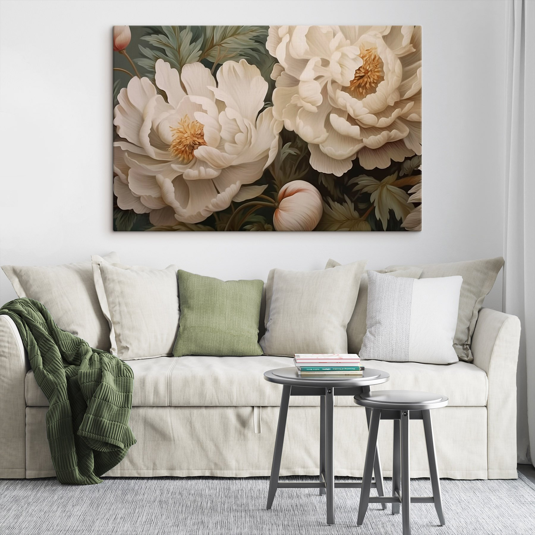 Elegant blooms in soft tones