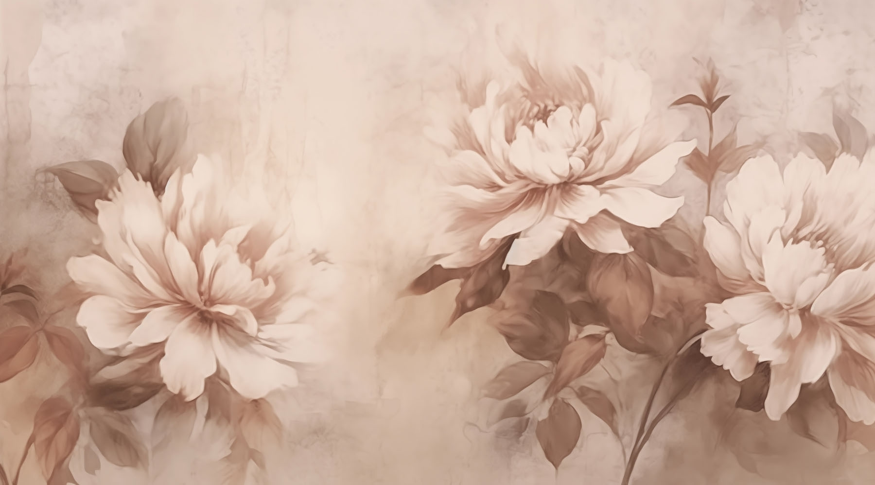 Soft petals in warm tones Soft petals in warm tones