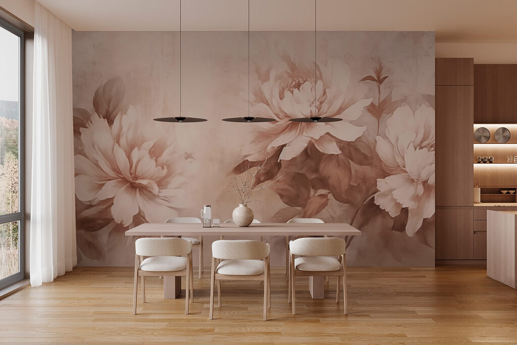 Soft petals in warm tones Soft petals in warm tones