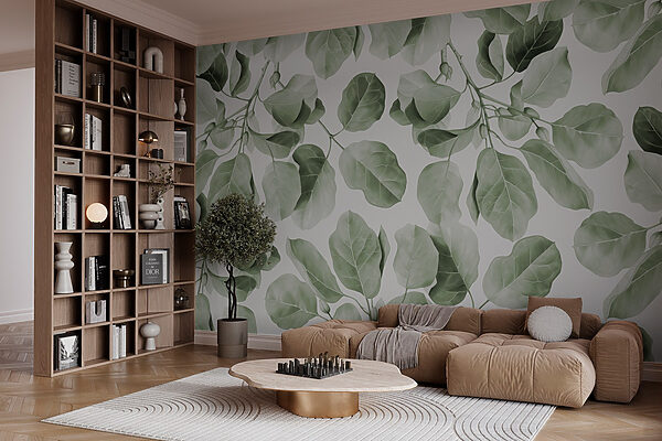 Pokoj prírody v listových vzoroch Pokoj prírody v listových vzoroch