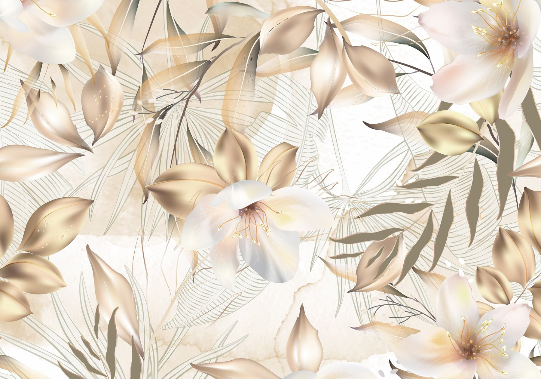 Nature's delicate floral arrangement unfolds Nature's delicate floral arrangement unfolds