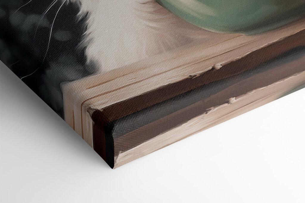 Cat holding a cup Cat holding a cup