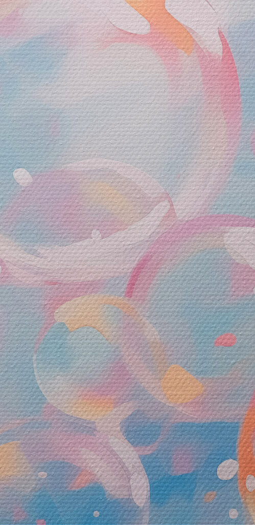 Group of bubbles in the air Group of bubbles in the air