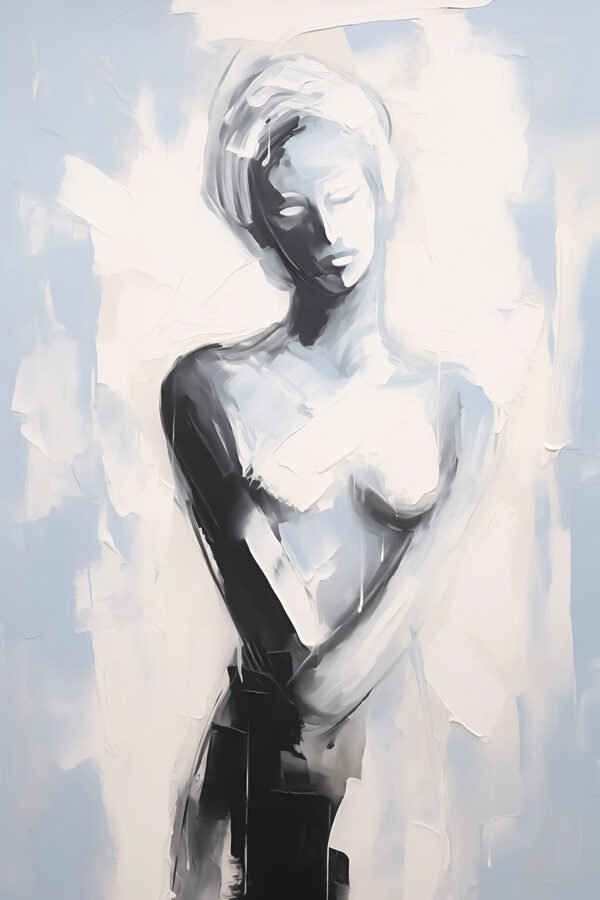 Painting of a woman Painting of a woman