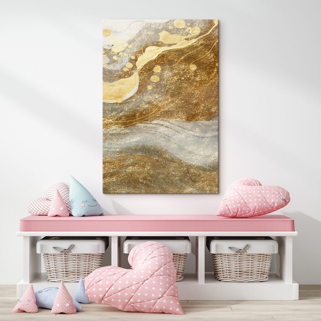 Flowing colors in harmonious design