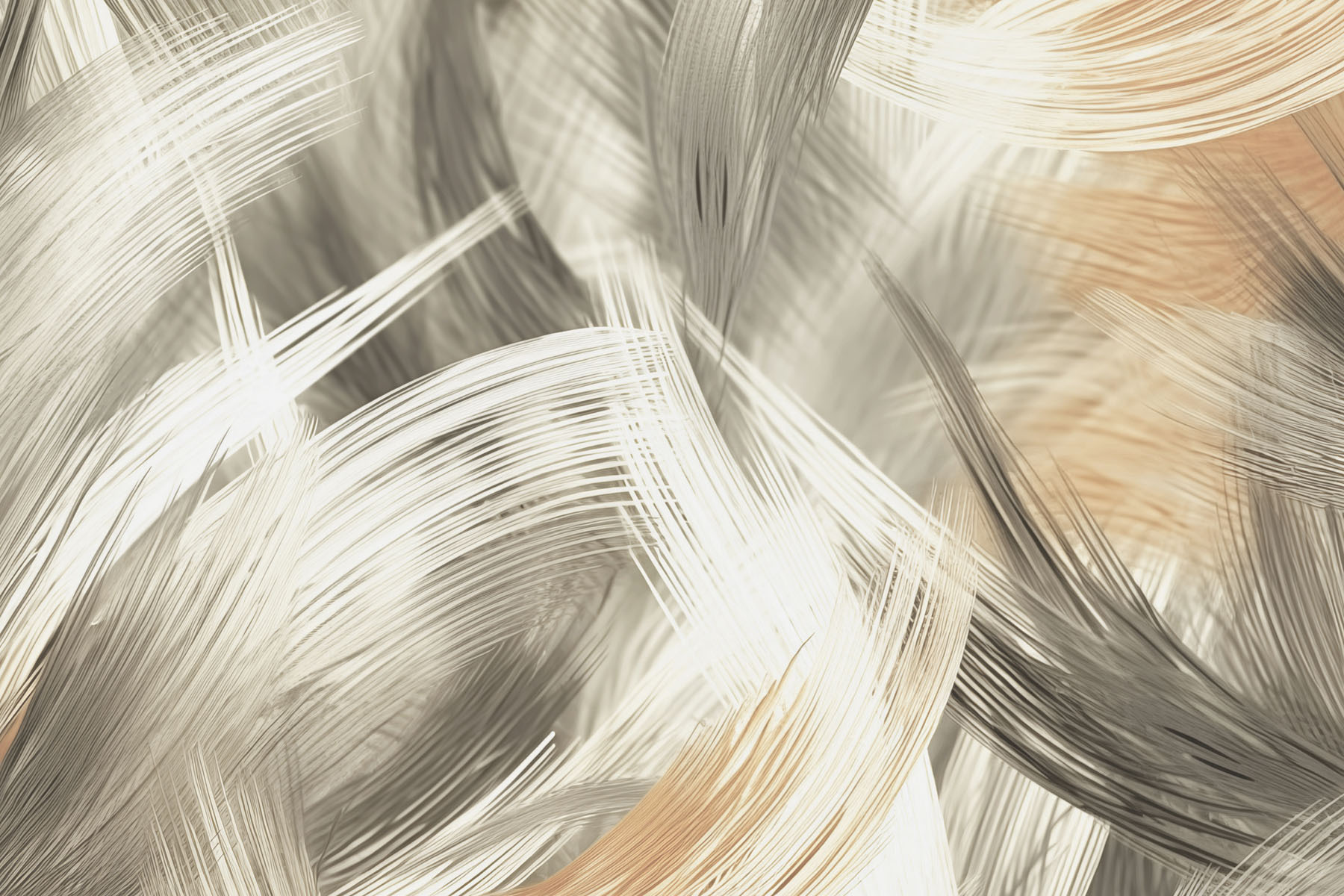 Soft hues in fluid motion