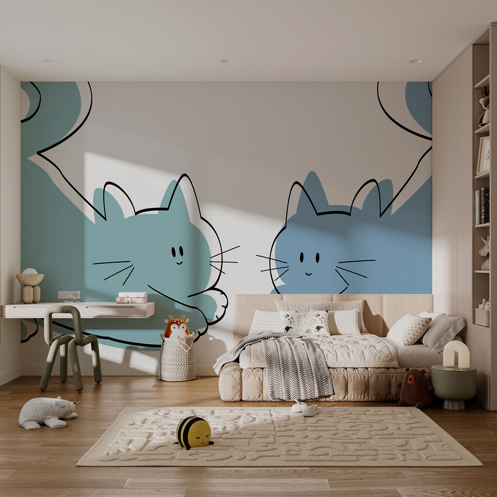 Couple of cats lying down Couple of cats lying down