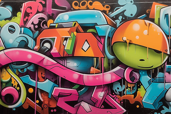 Graffiti na stene Graffiti na stene