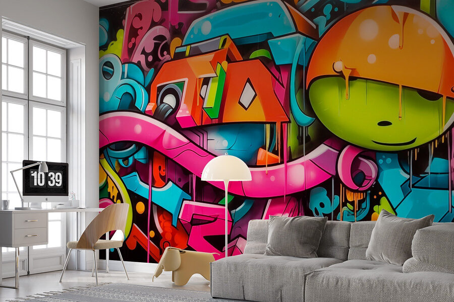 Graffiti na stene