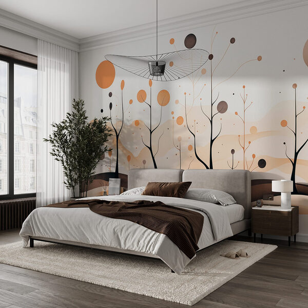 Fototapety Fototapety Maľovanie stromov a rastlín (Katalógové číslo: w09043)