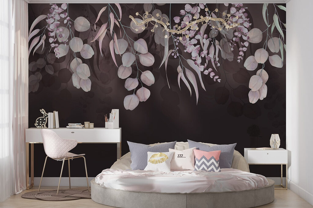 Delicate leaves in soft hues Delicate leaves in soft hues