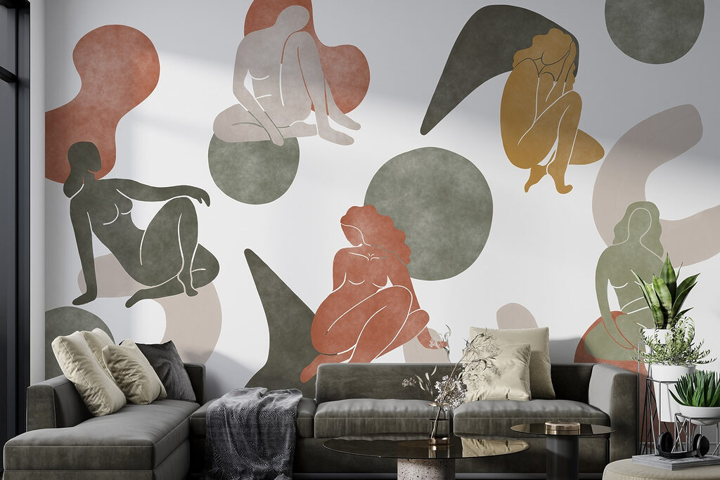 Group of women sitting on a circle