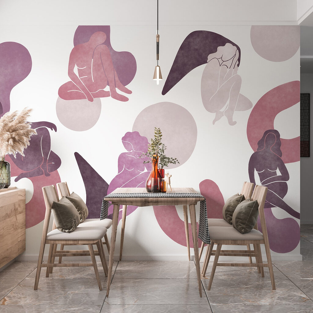 Group of women sitting and posing Group of women sitting and posing