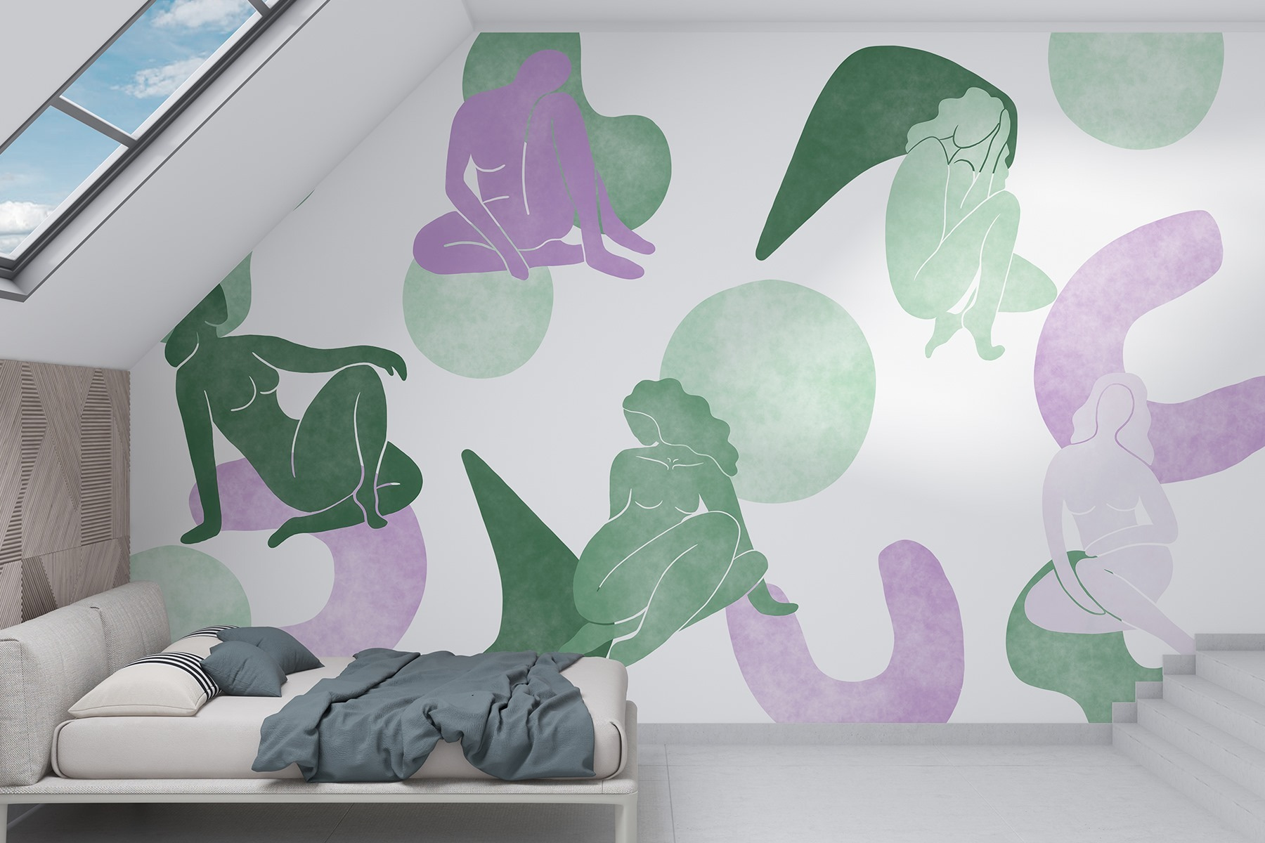 Group of women sitting and posing