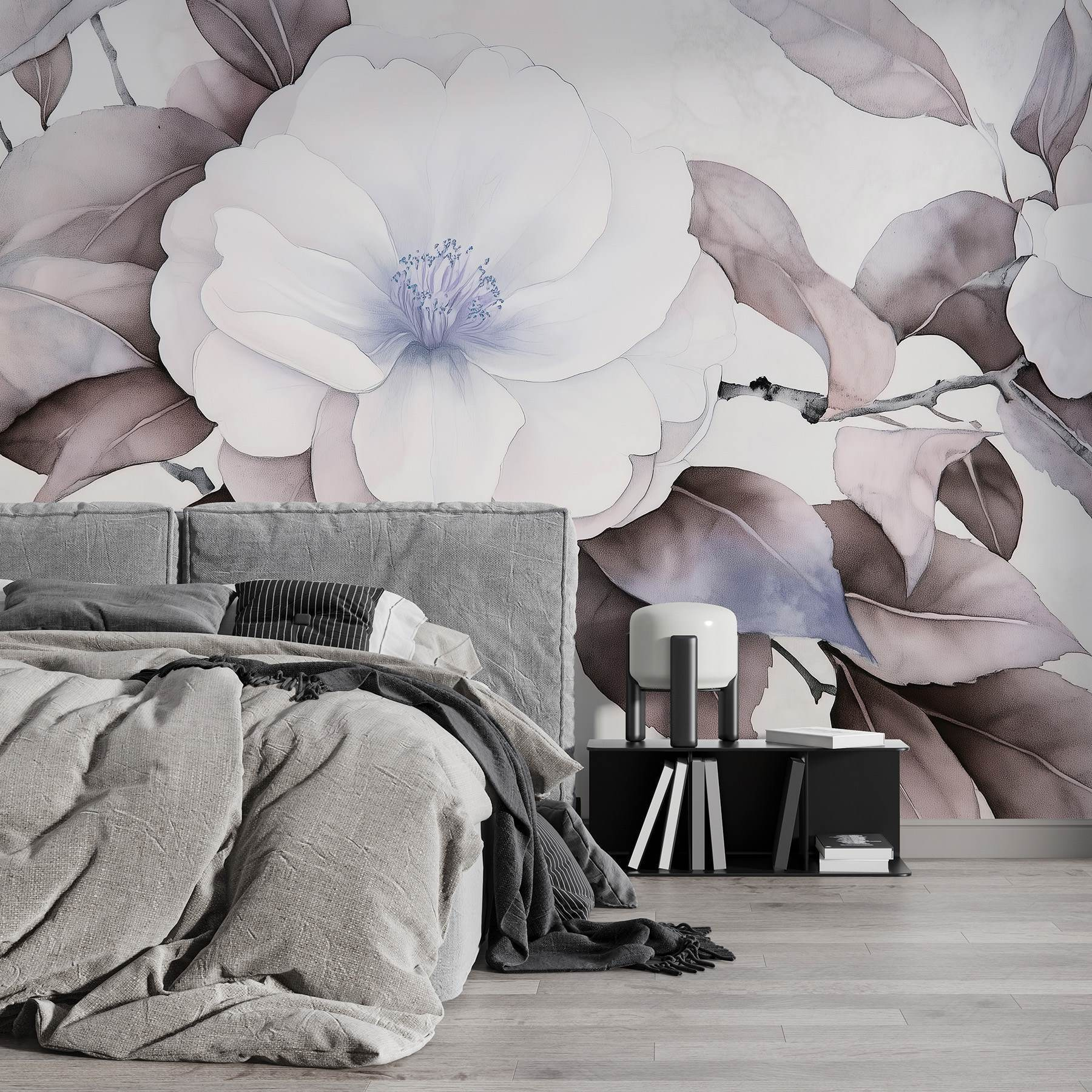 Painting of a flower Painting of a flower