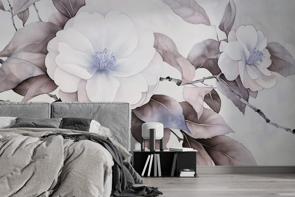 Painting of a flower Painting of a flower