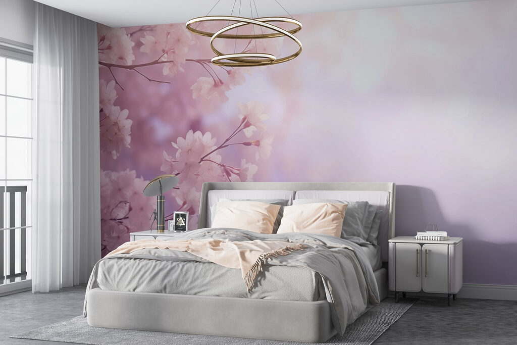 Soft blossoms in a pastel moment Soft blossoms in a pastel moment