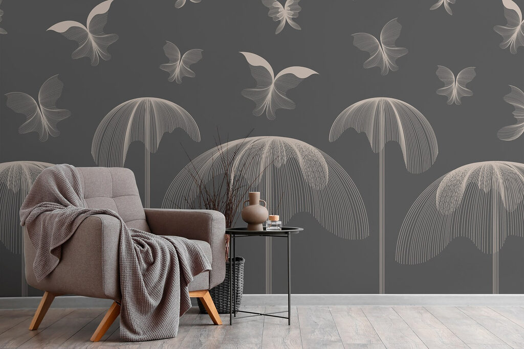 Butterflies and butterflies flying in the sky Butterflies and butterflies flying in the sky