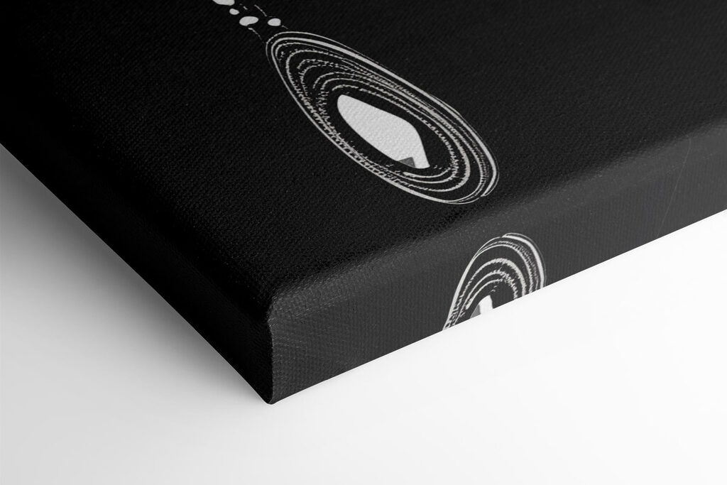 Woman with large earrings Woman with large earrings