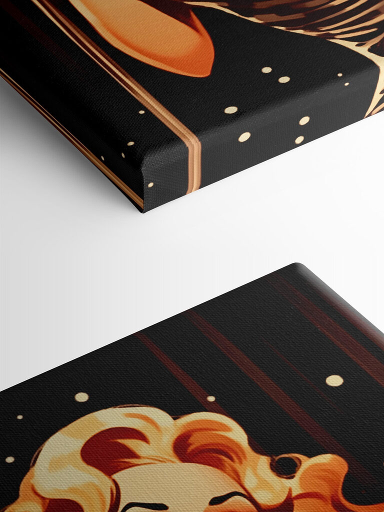 Woman singing into a microphone Woman singing into a microphone