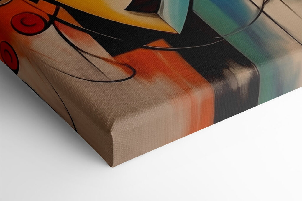 Group of people's faces painted on a wall