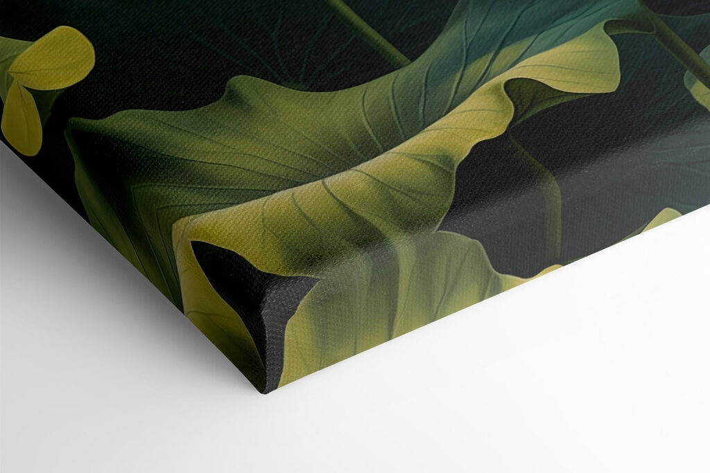 Group of pink flowers with green leaves