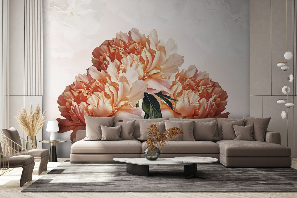 Group of pink flowers Group of pink flowers