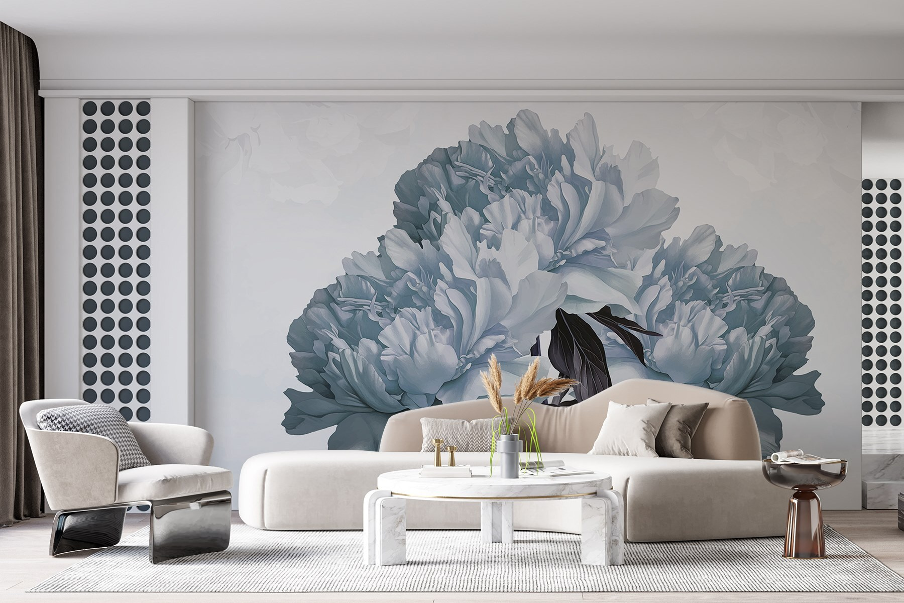 Elegant blooms in soft hues Elegant blooms in soft hues