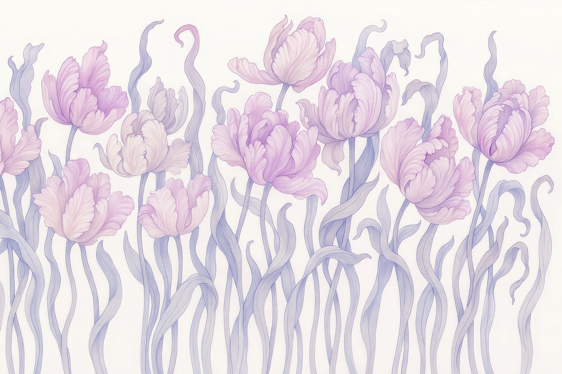 Group of purple flowers