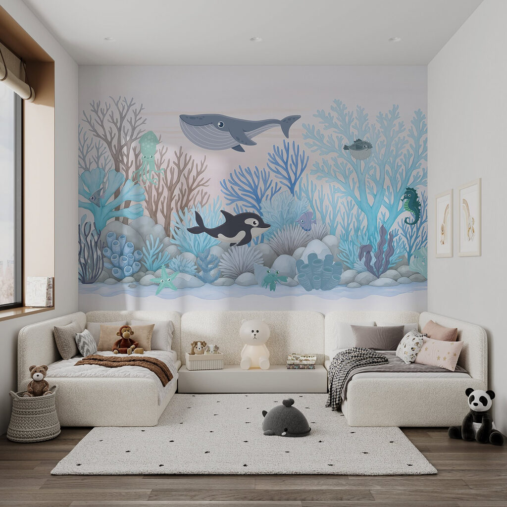 Cartoon of a sea animal