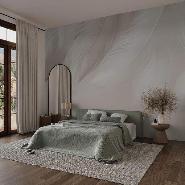 Jemné pierka na mäkkom pozadí Jemné pierka na mäkkom pozadí