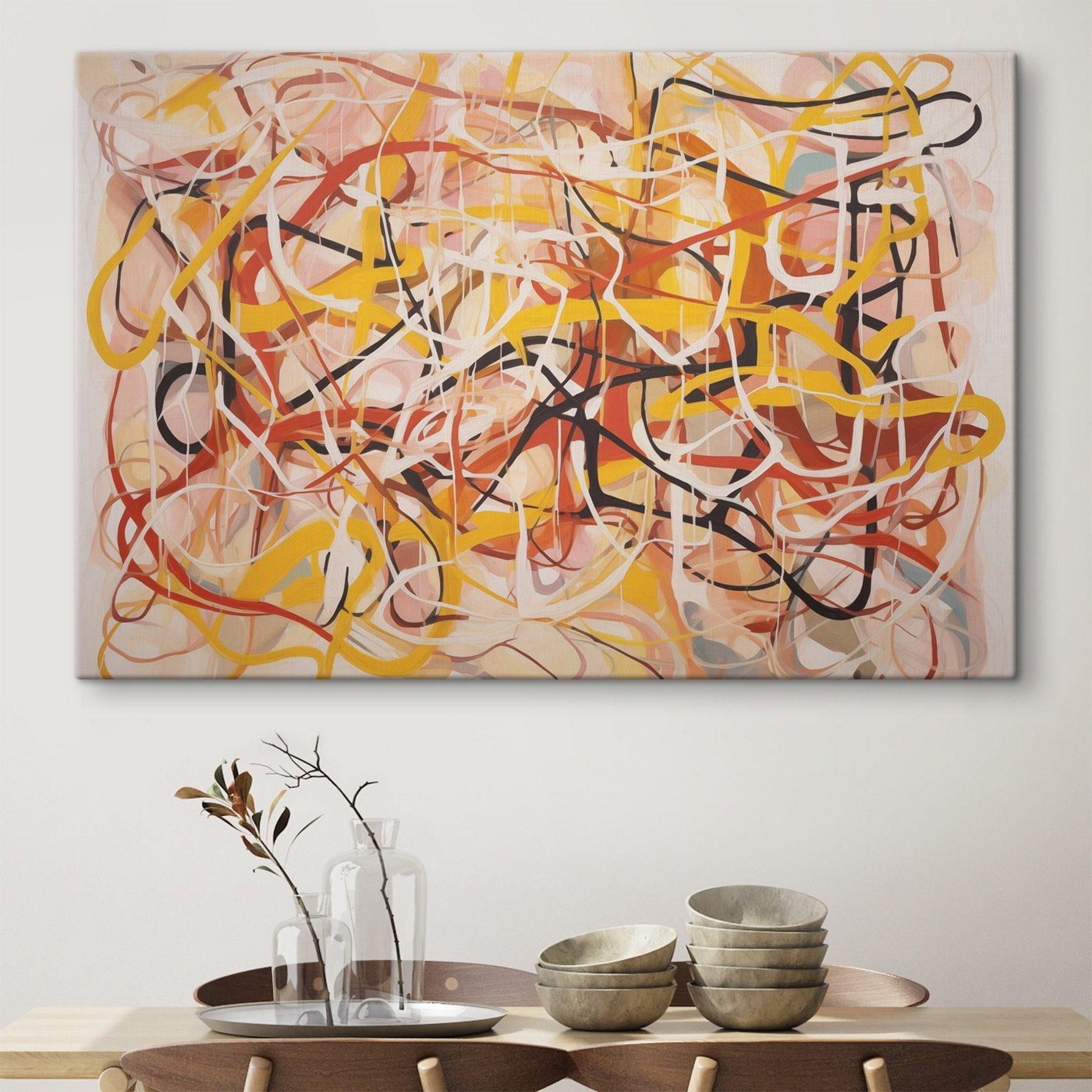 Painting of various colors