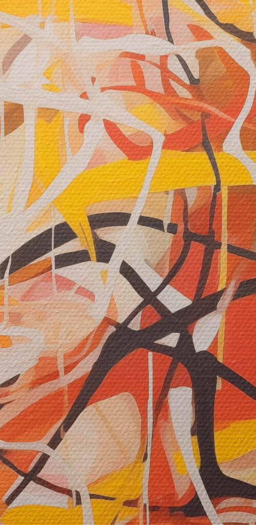 Painting of various colors