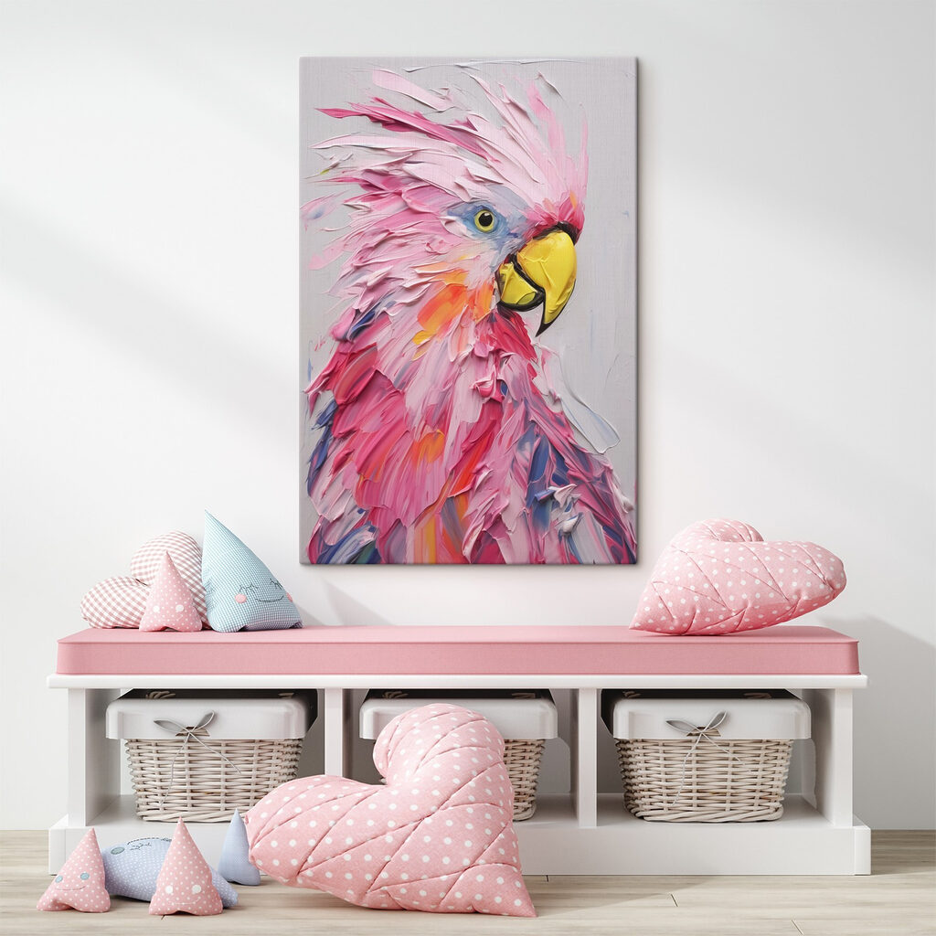 Painting of a bird Painting of a bird