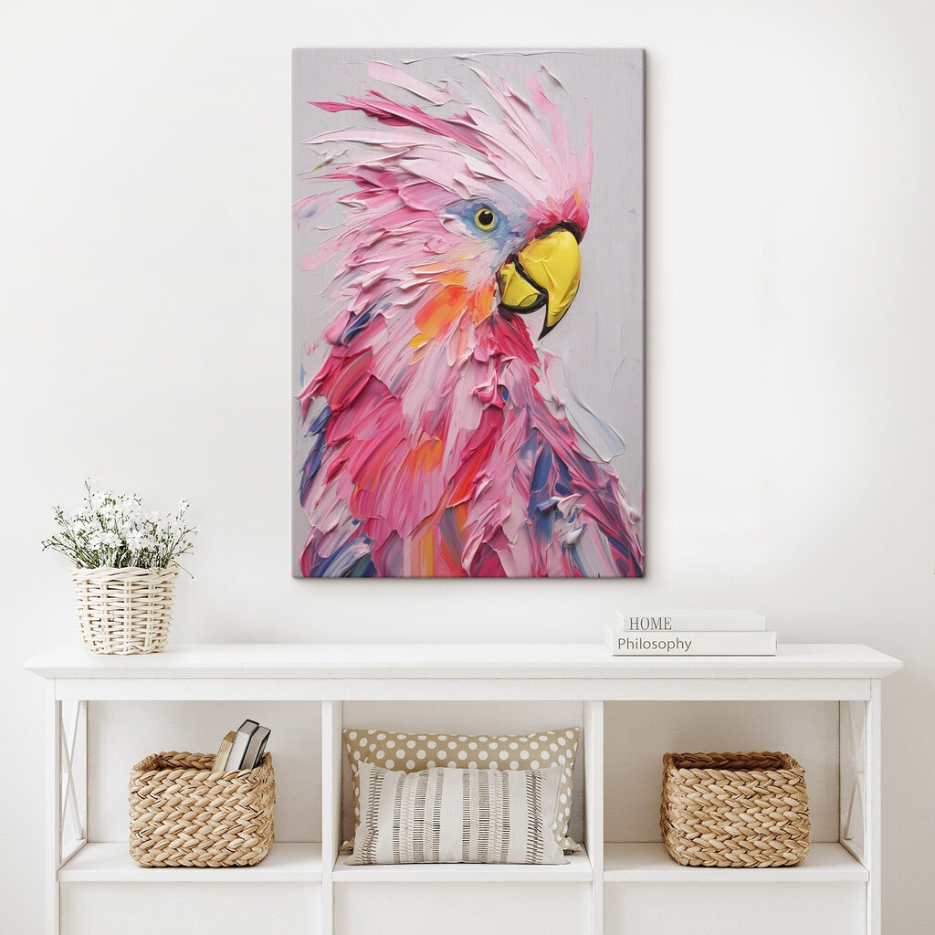 Painting of a bird Painting of a bird