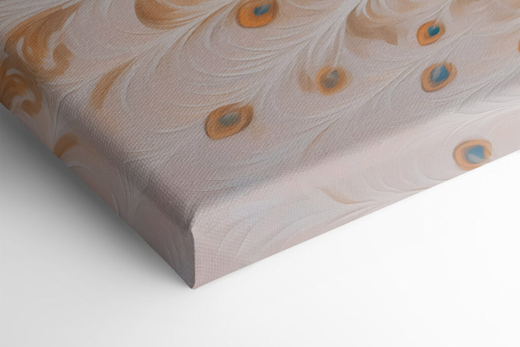 Painting of a peacock Painting of a peacock