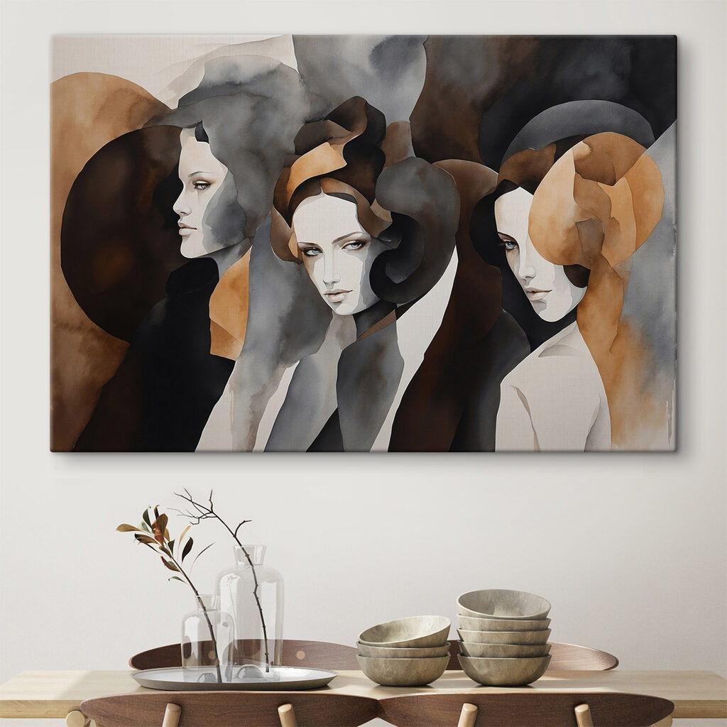 Group of women with different colors Group of women with different colors