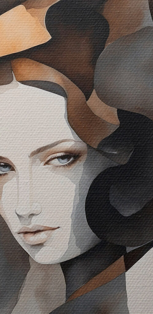 Group of women with different colors Group of women with different colors