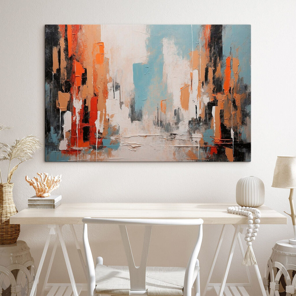 Painting of different colors