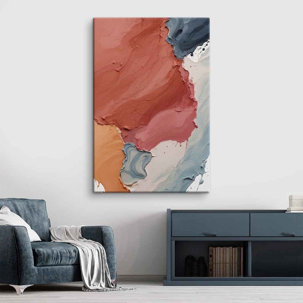 - Abstract color palette in motion