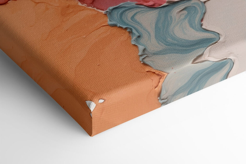 - Abstract color palette in motion