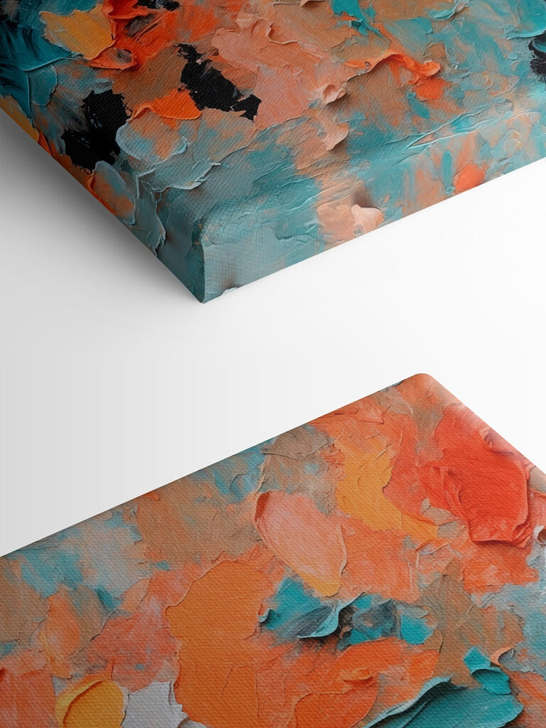 Painting of different colors Painting of different colors